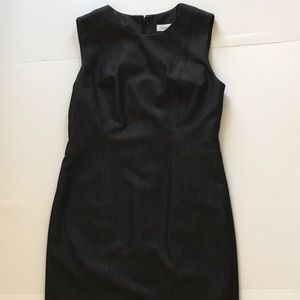 Calvin Klein Black Jean Stretch Dress